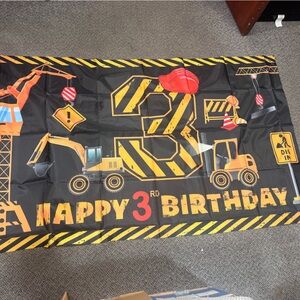 Birthday Construction Sign